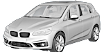BMW F45 C2387 Fault Code